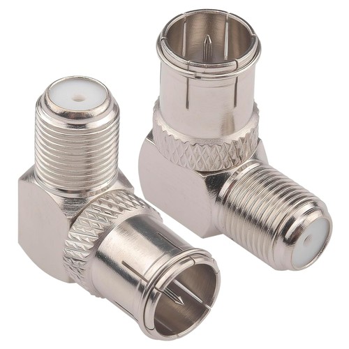 Koax adapter stecker auf f - koax,