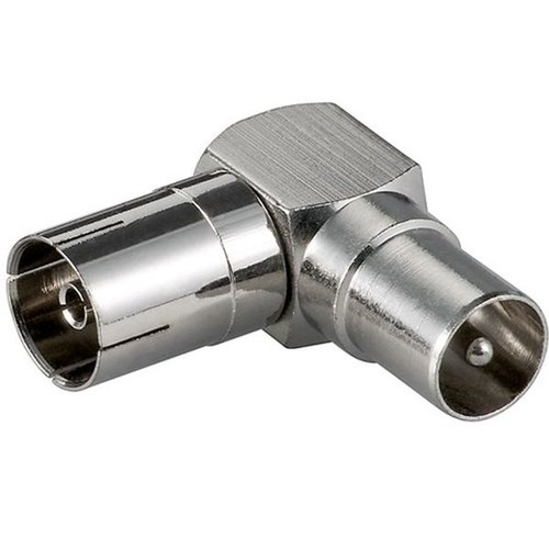 Koax winkeladapter - koax,