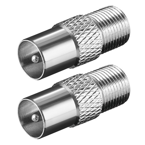 Buchse koax stecker sat - stecker,