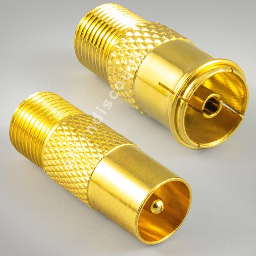 Koax adapter buchse - koax, >