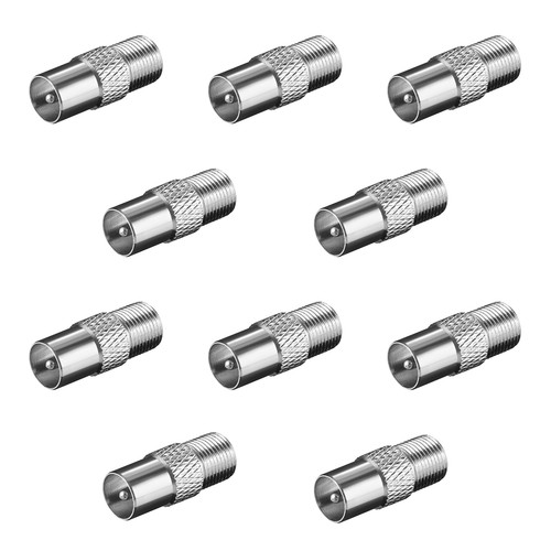 10x buchse koax - 10x, sat