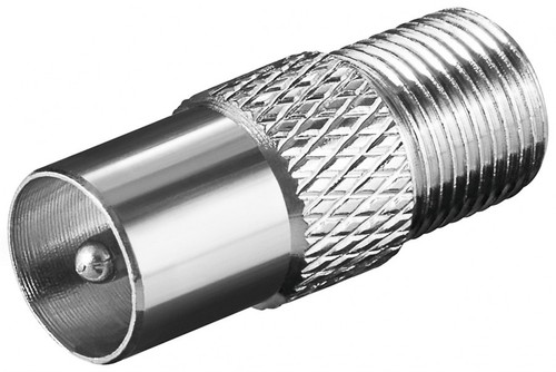 Goobay adapter f buchse - goobay®, f-adapter: