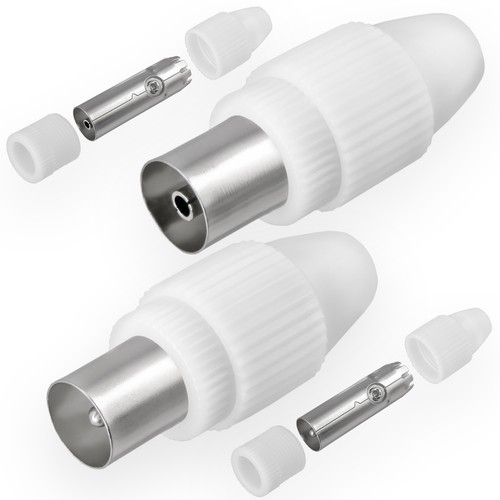 Koax buchse stecker - buchse,